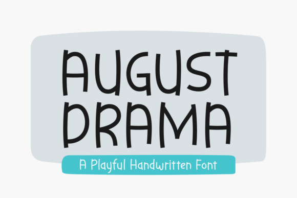 August Drama: The Perfect Typeface for Handmade Branding