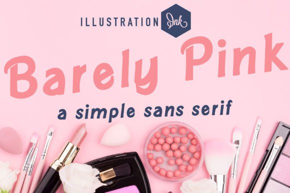 Barely Pink: The Retro Hand-Crafted Typeface for Modern Branding