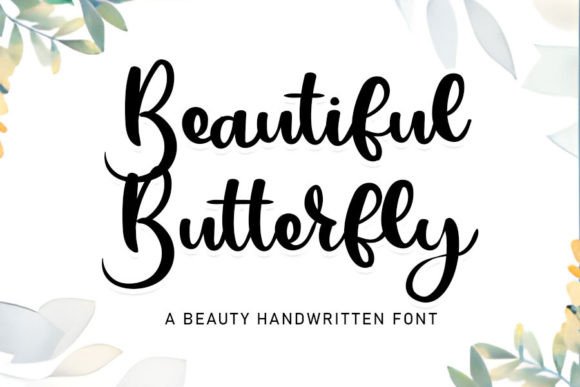 Beautiful Butterfly: The Script Font That Elevates Your Campaigns