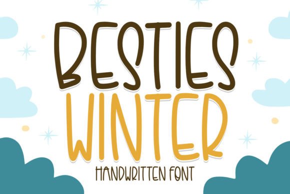 Besties Winter Font for Web Design