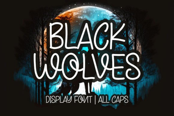 Black Wolves: The Bold Handwritten Typeface for Modern Editorial Design