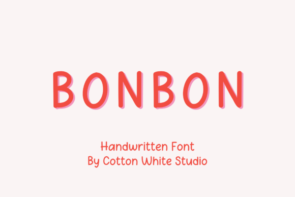Bonbon: A Handwritten Typeface for Engaging Editorial Design