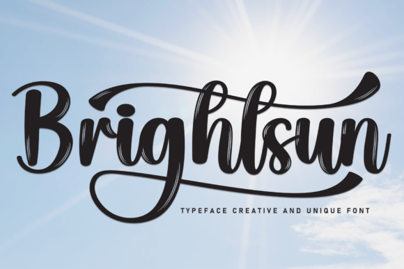 Brightsun: The Handwritten Typeface That Elevates Campaign Visuals
