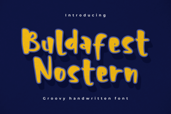 Buldafest Nostern: A Script Font for Modern Creativity