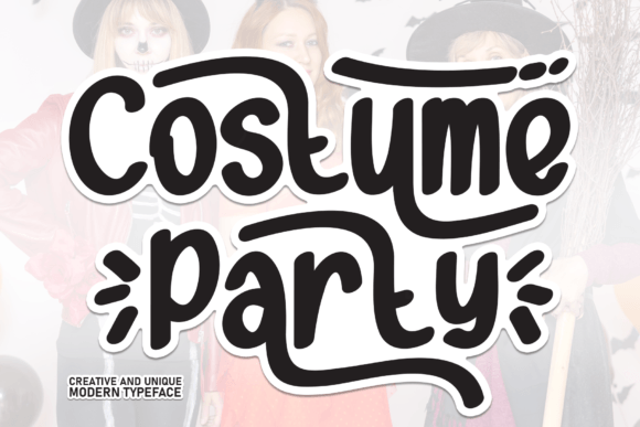 Costume Party Font for Branding Projects