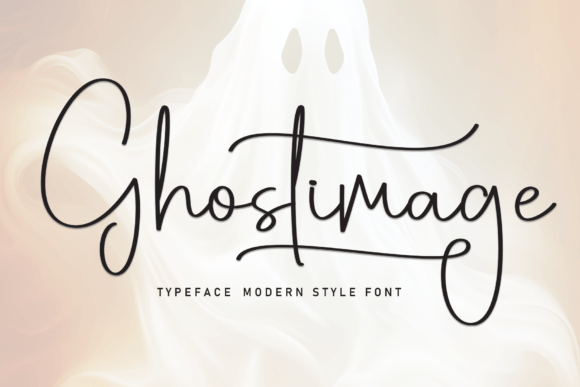 Ghostimage: A Handwritten Font with Modern Elegance