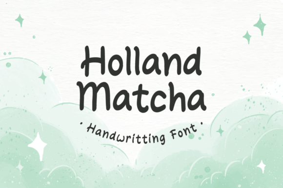 Holland Matcha: The Friendly Script Typeface for Modern Campaigns