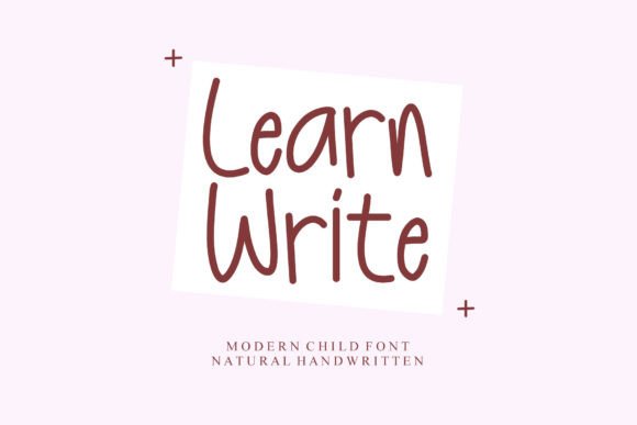 Learn Write Font for Business Branding