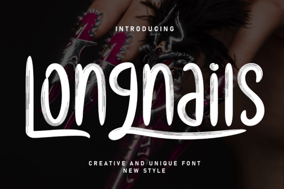 Longnails: A Handwritten Font for Modern Marketing