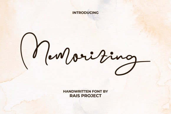 Memorizing Font Review: A Handwritten Script for Authentic Branding