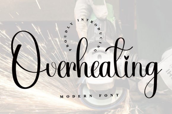 Overheating: The Script Amp Typeface for Modern Editorial Design