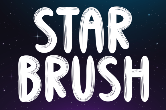 Star Brush: The Handwritten Typeface for Authentic Campaign Design
