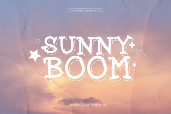 Sunny Boom: A Font That Elevates Brand Identity