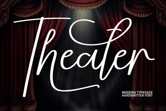 Theater: The Elegant Script Font for Handmade Creators