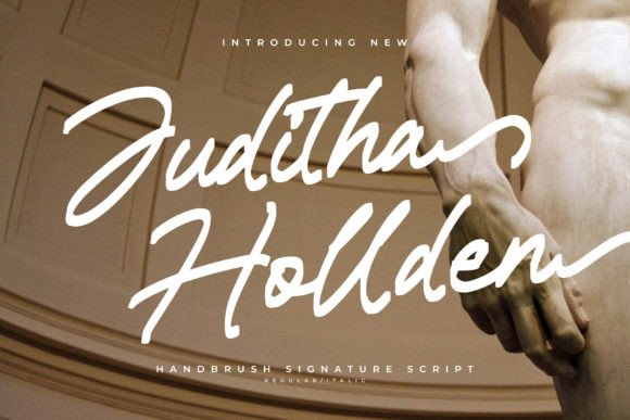 Why Juditha Hollden is the Perfect Handwritten Font for Modern Web Design